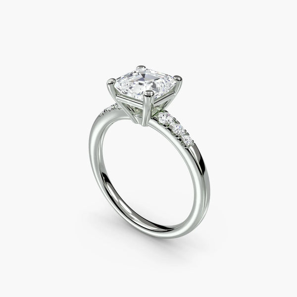 Solitaire Accents - Asscher