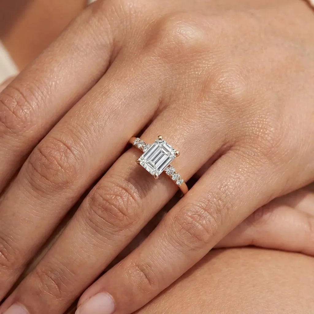 Solitaire Accents - Emerald