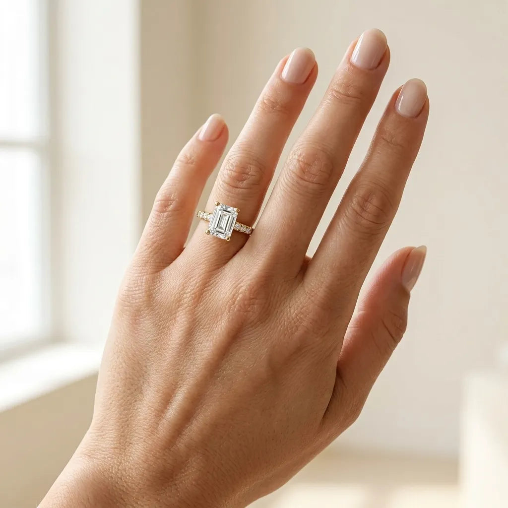 Solitaire Accents - Emerald