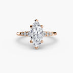 Solitaire Accents - Marquise