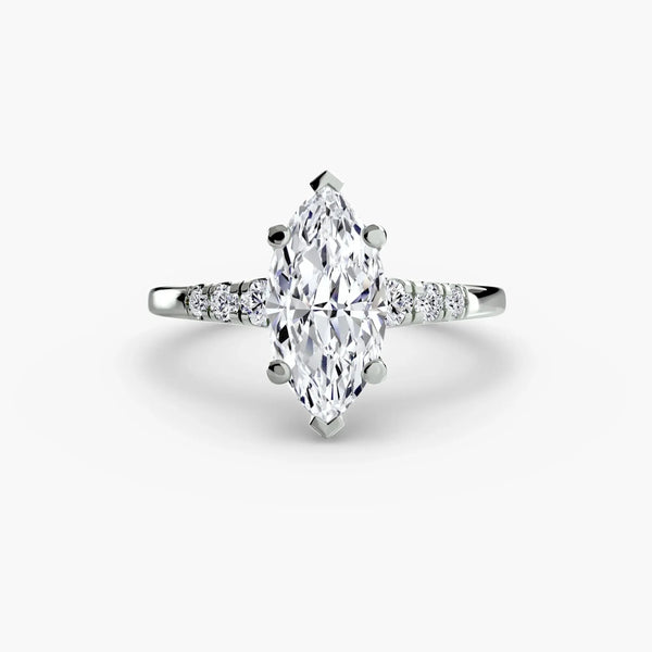 Solitaire Accents - Marquise