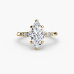 Solitaire Accents - Marquise
