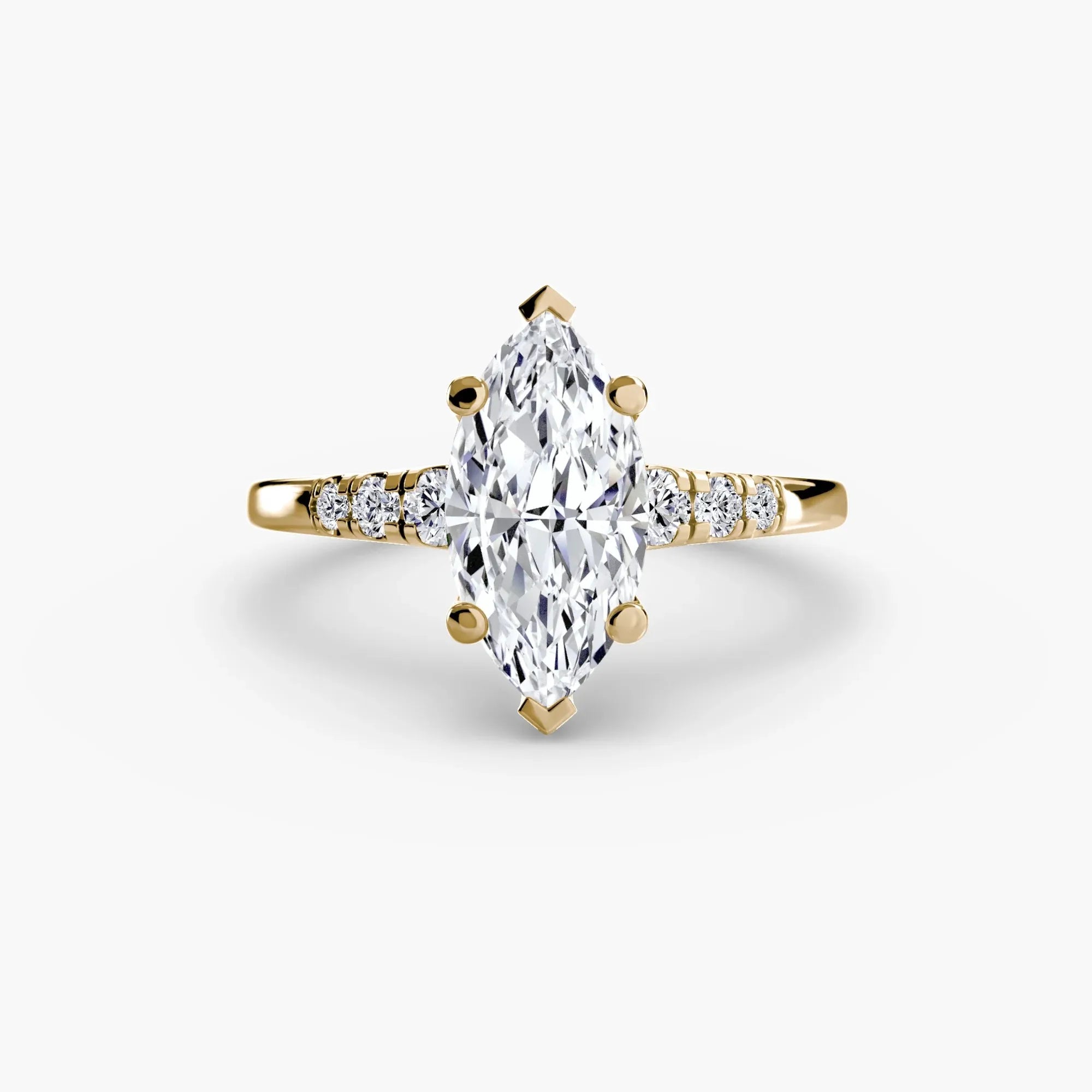 Solitaire Accents - Marquise