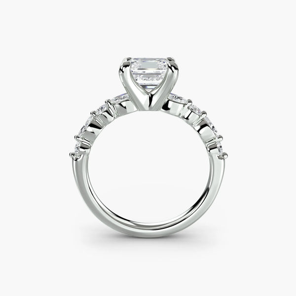 Solitaire Crest - Asscher