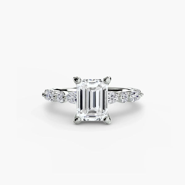 Solitaire Crest - Emerald