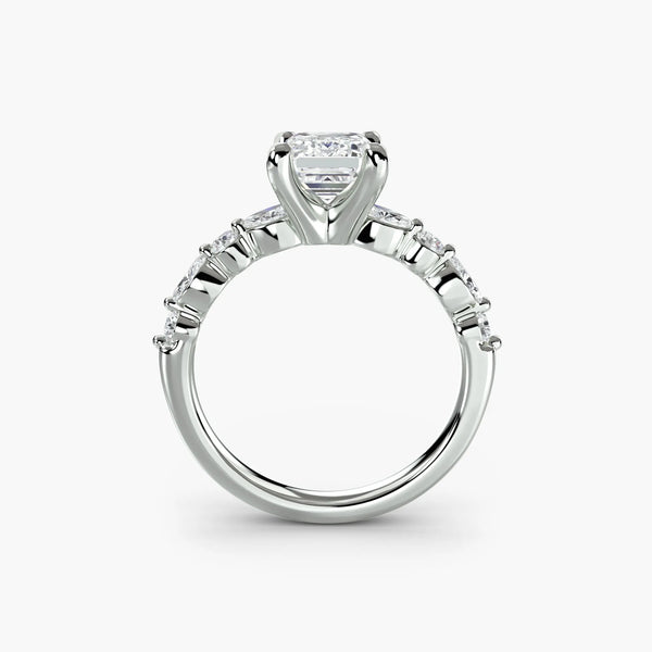 Solitaire Crest - Emerald