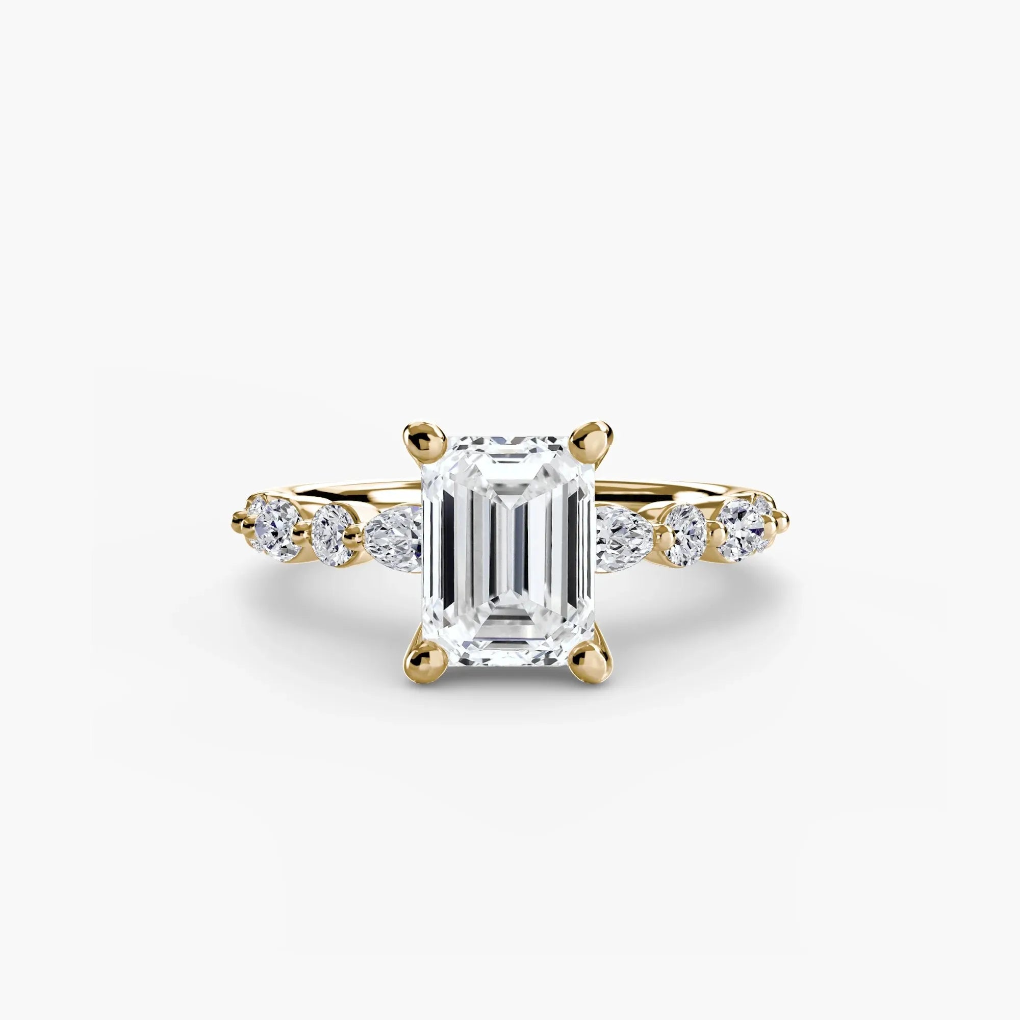 Solitaire Crest - Emerald