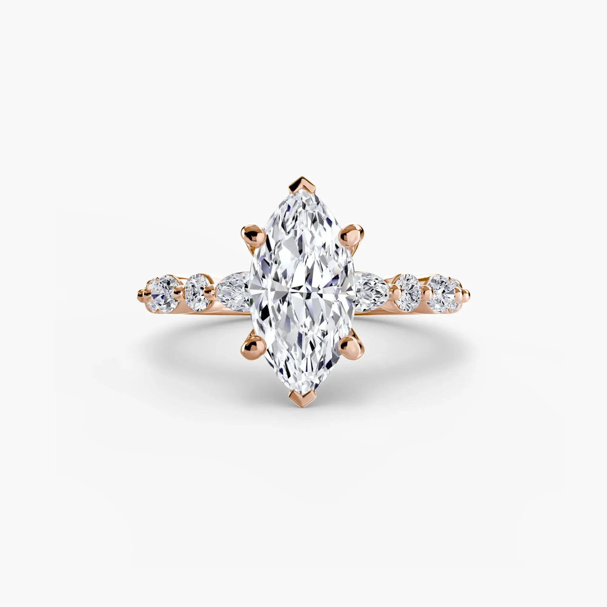 Solitaire Crest - Marquise