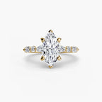 Solitaire Crest - Marquise