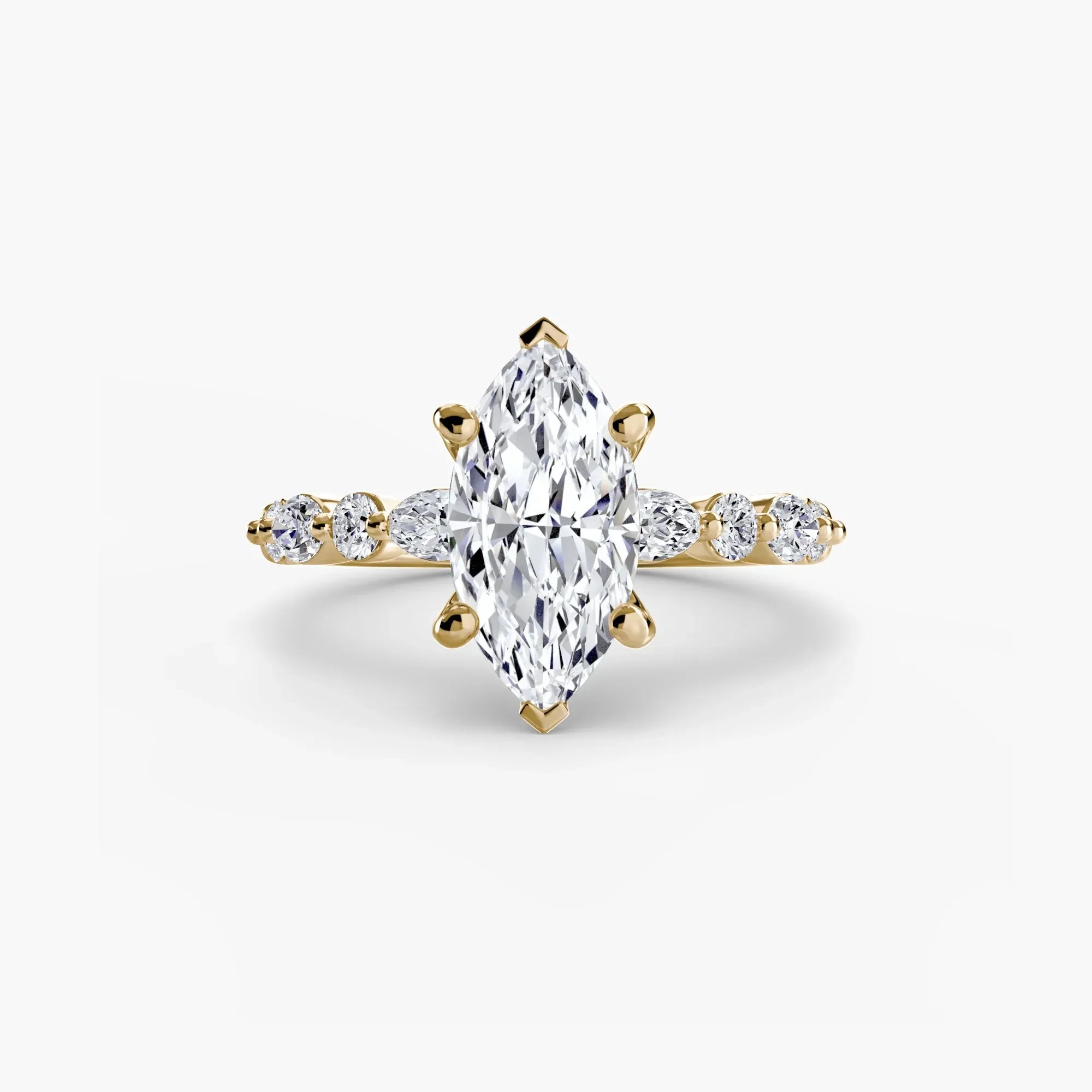 Solitaire Crest - Marquise