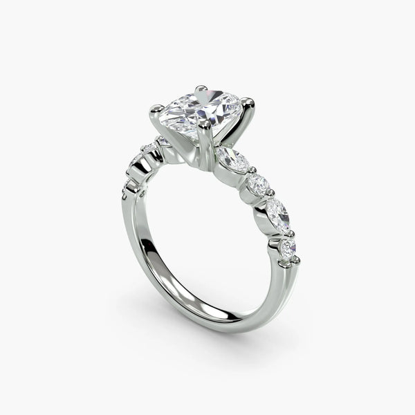 Solitaire Crest - Oval