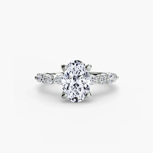 Solitaire Crest - Oval