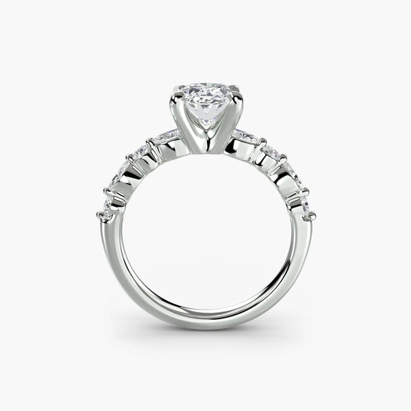 Solitaire Crest - Oval
