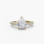 Solitaire Crest - Pear