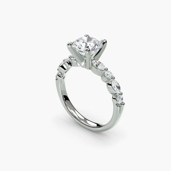 Solitaire Crest - Round