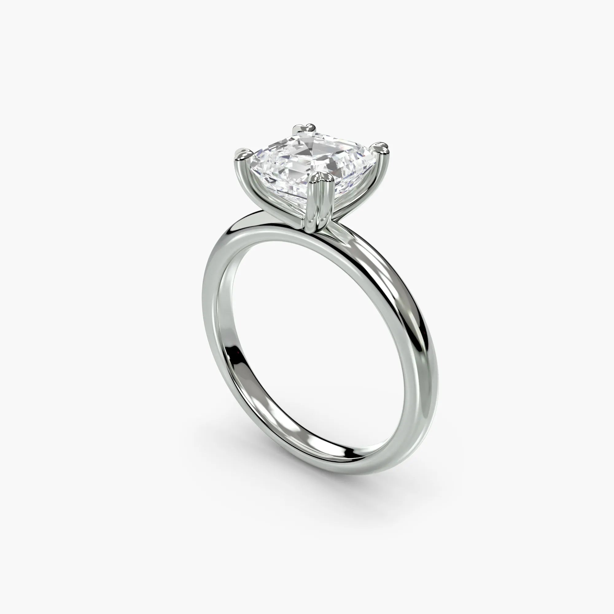 Solitaire Romance - Asscher