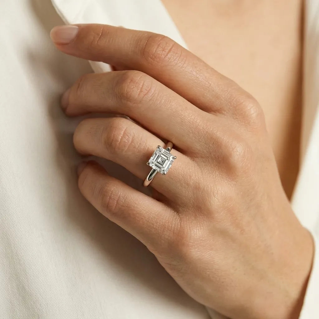 Solitaire Romance - Asscher