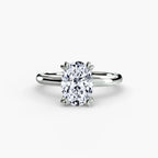 Solitaire Romance - Oval