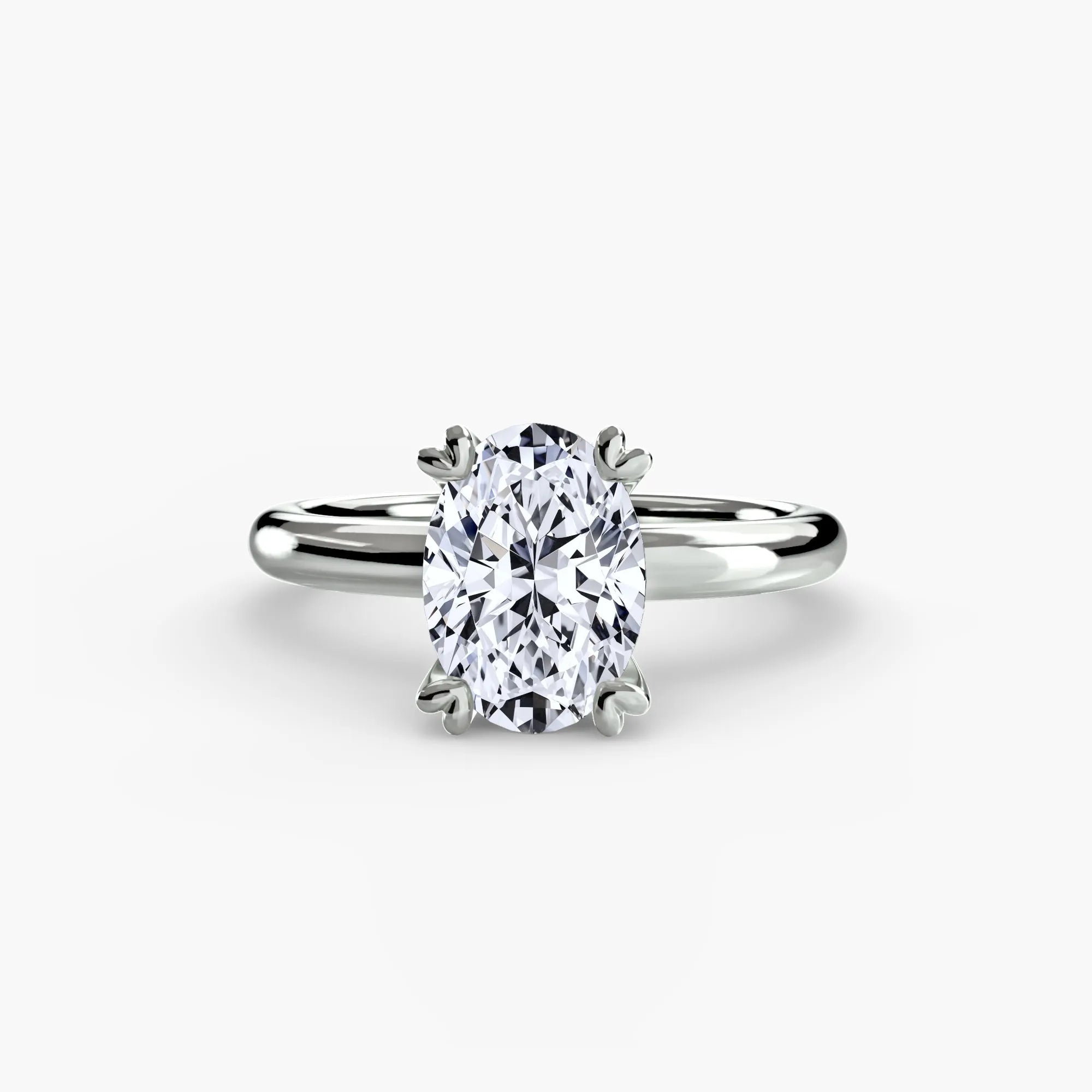 Solitaire Romance - Oval