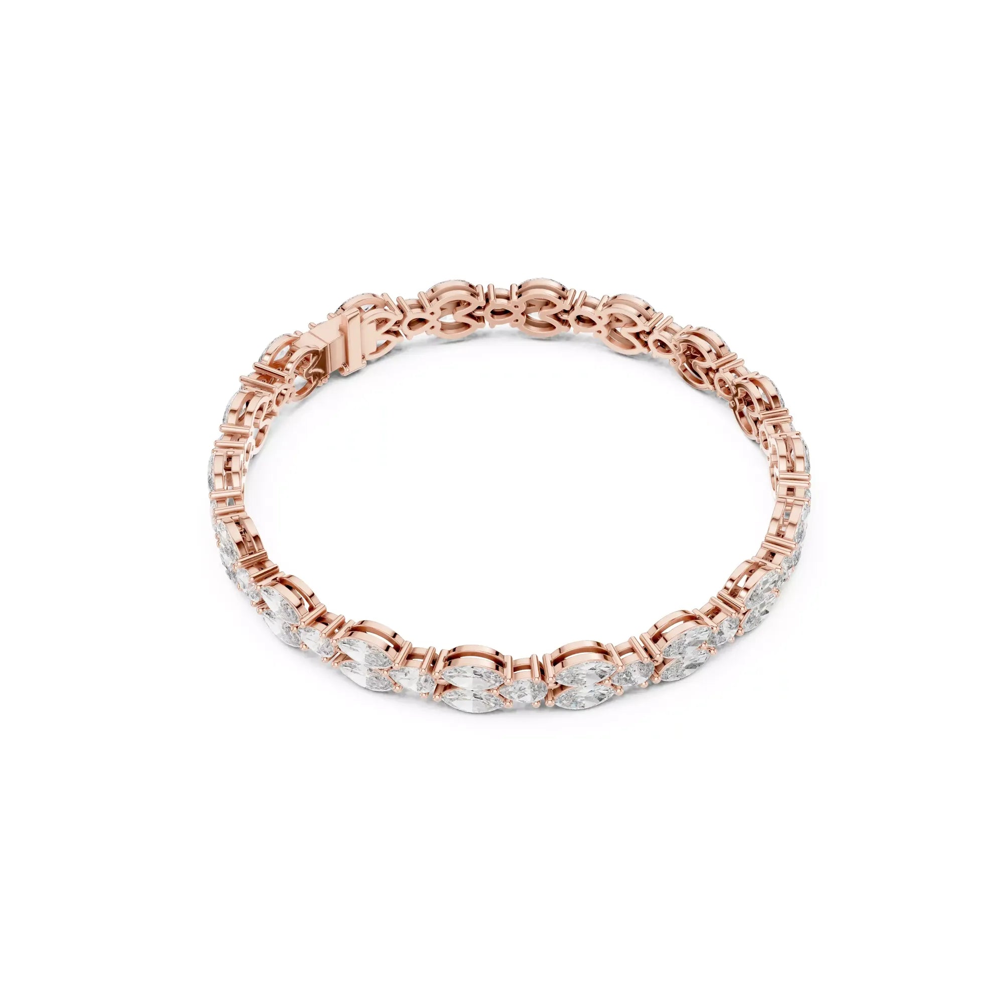 Sovereign Diamond Tennis Bracelet