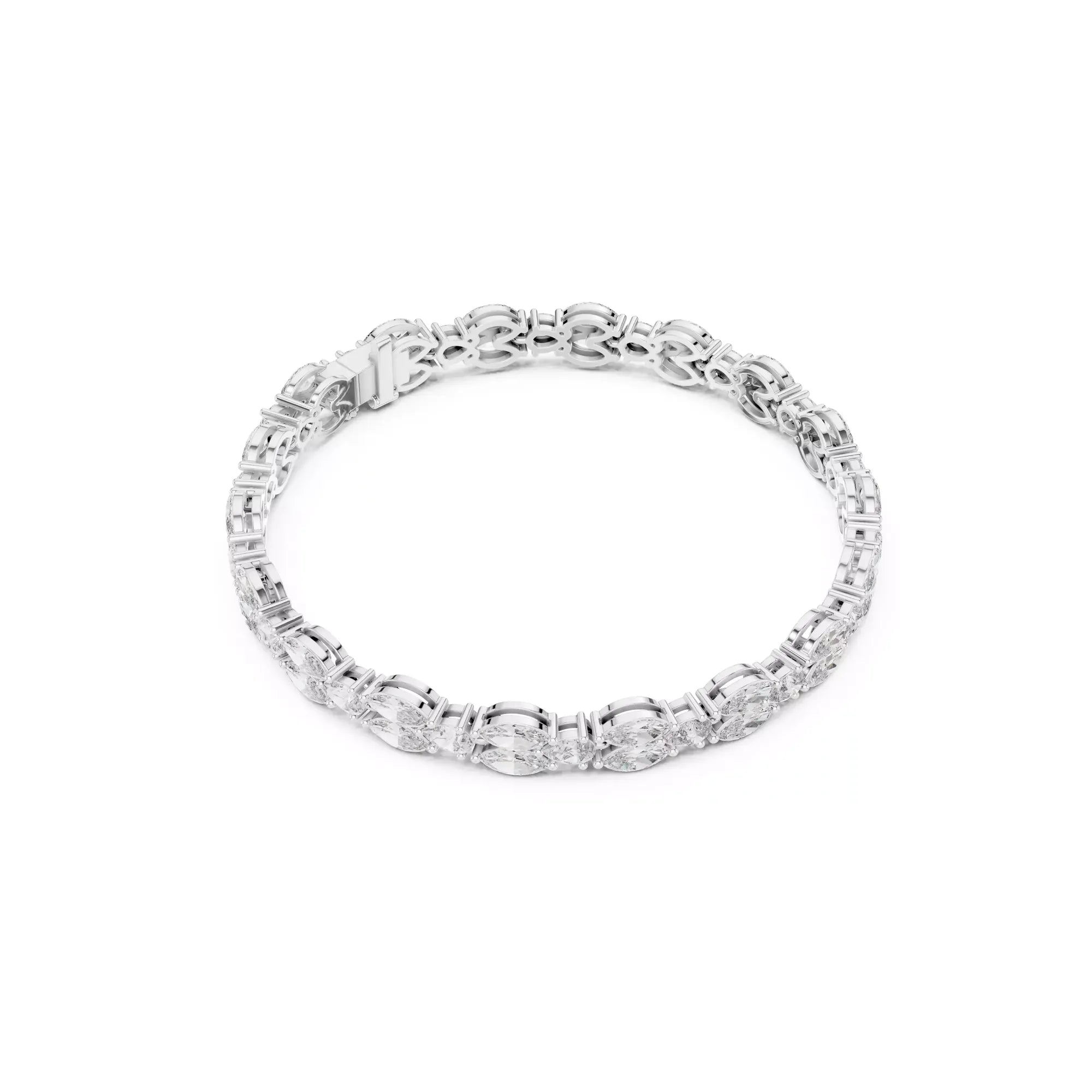 Sovereign Diamond Tennis Bracelet