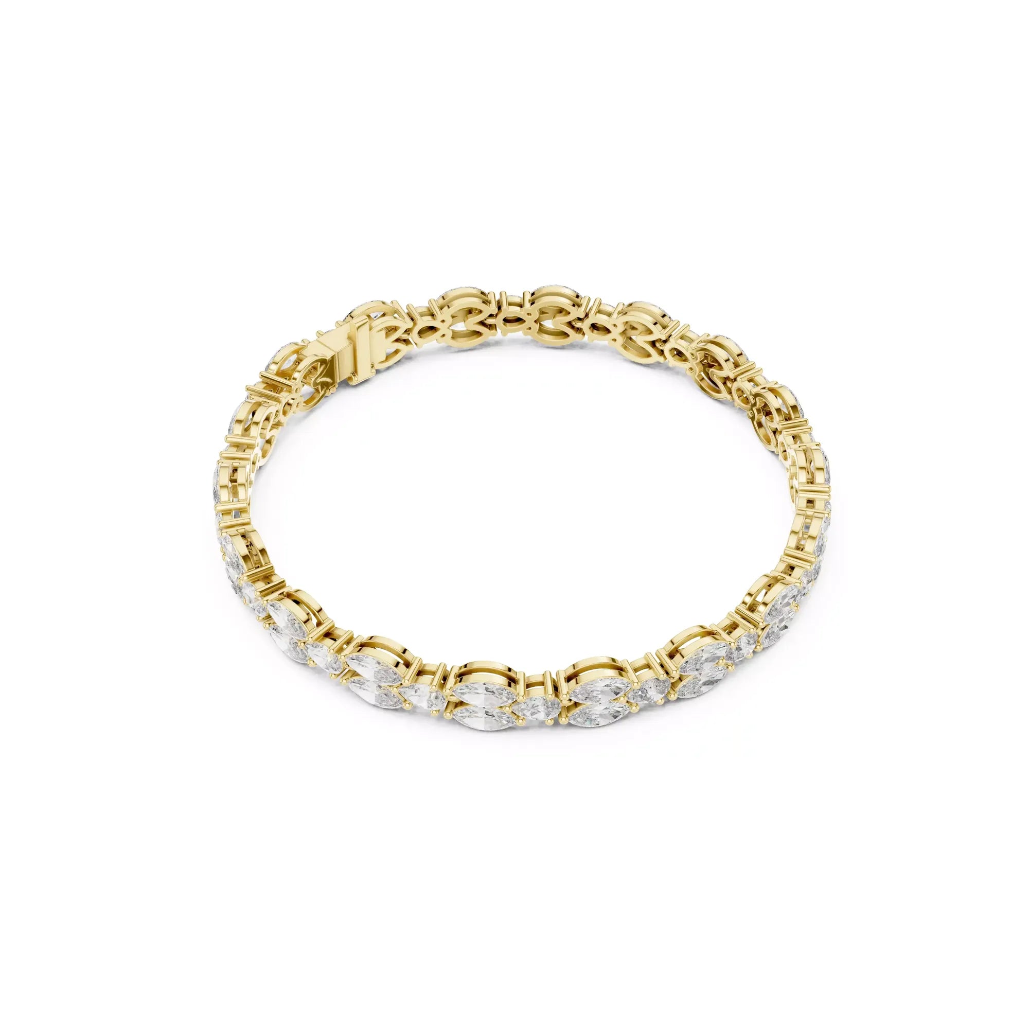 Sovereign Diamond Tennis Bracelet