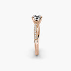 Split Shank Pavé Solitaire