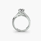 Split Shank Pavé Solitaire