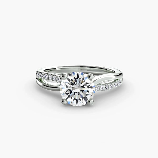 Split Shank Pavé - Round