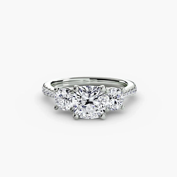 Trilogy Pavé Classic - Cushion