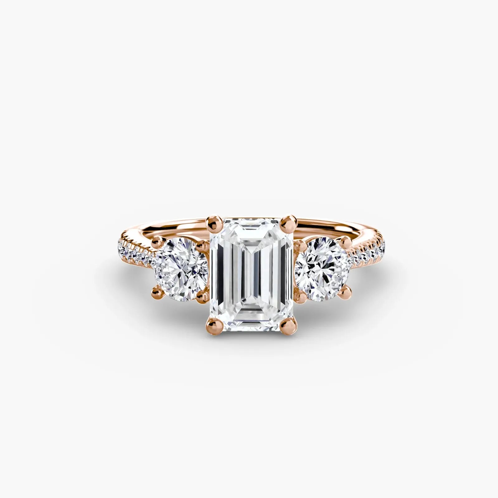Trilogy Pavé Classic - Emerald