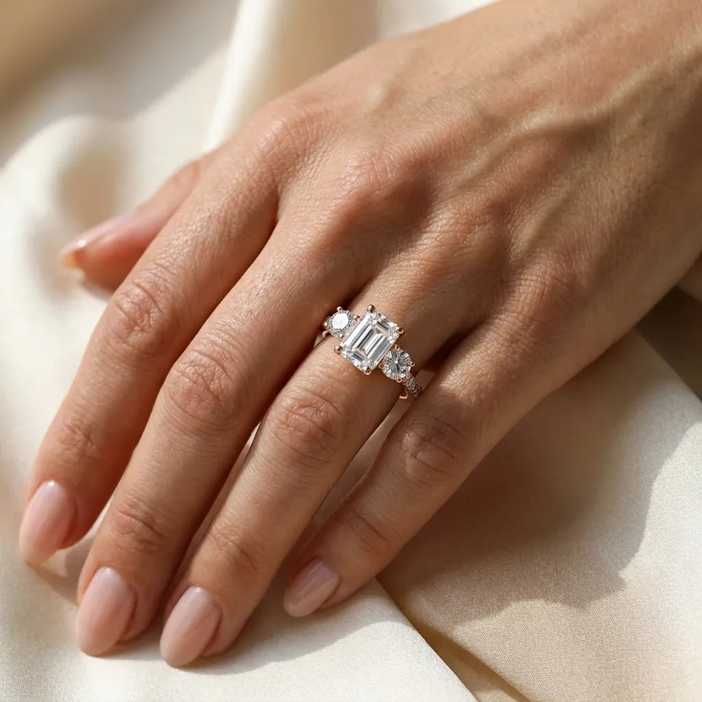 Trilogy Pavé Classic - Emerald