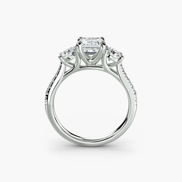 Trilogy Pavé Classic - Emerald