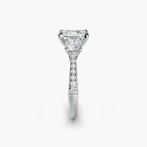 Trilogy Pavé Classic - Emerald