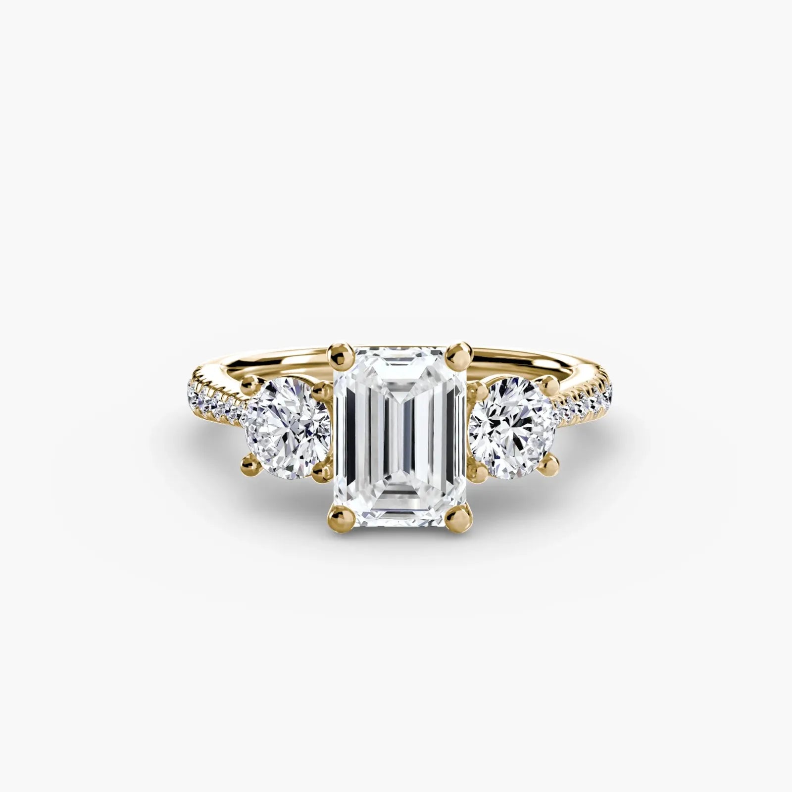 Trilogy Pavé Classic - Emerald
