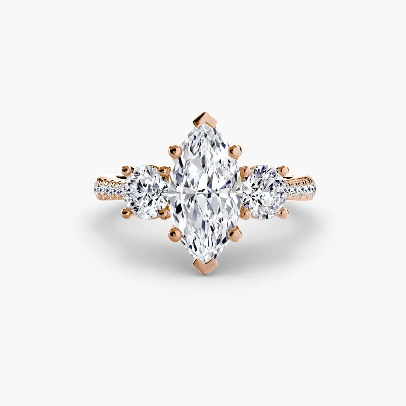 Trilogy Pavé Classic - Marquise
