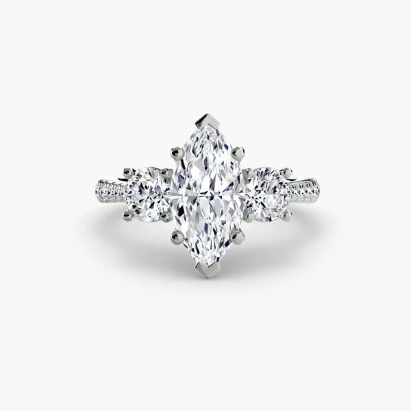 Trilogy Pavé Classic - Marquise