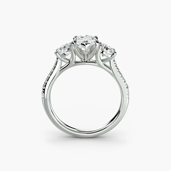 Trilogy Pavé Classic - Marquise