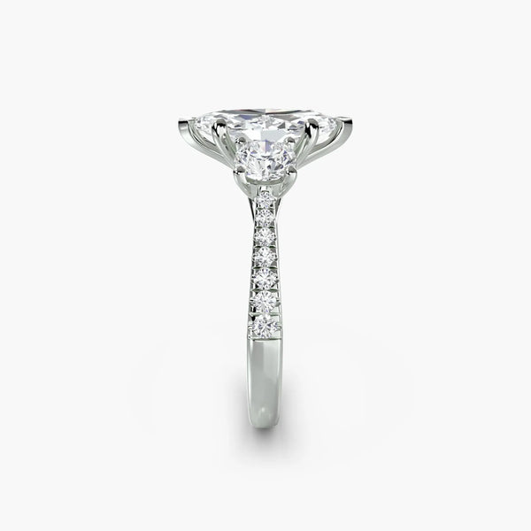 Trilogy Pavé Classic - Marquise