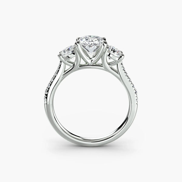 Trilogy Pavé Classic - Oval
