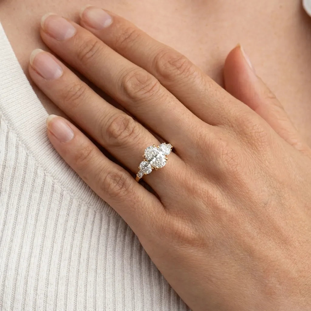 Trilogy Pavé Classic - Oval