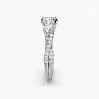 Twisted Pavé Eternity