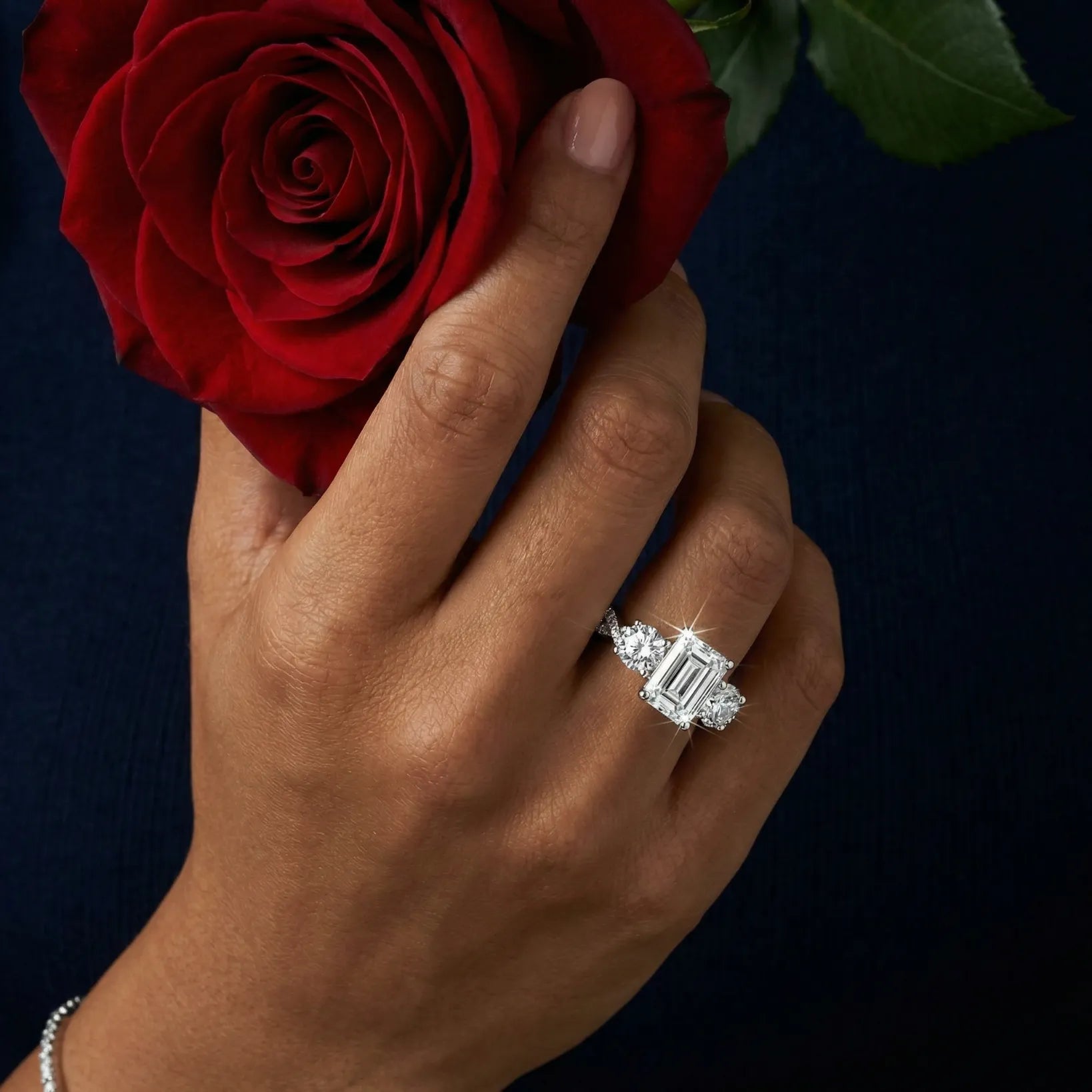 Twisted Pavé Eternity