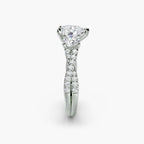 Twisted Pavé Eternity