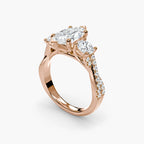 Twisted Pavé Eternity