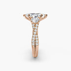 Twisted Pavé Eternity