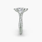 Twisted Pavé Eternity