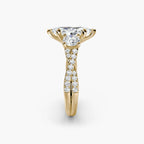 Twisted Pavé Eternity