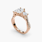 Twisted Pavé Eternity