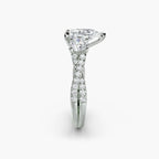 Twisted Pavé Eternity